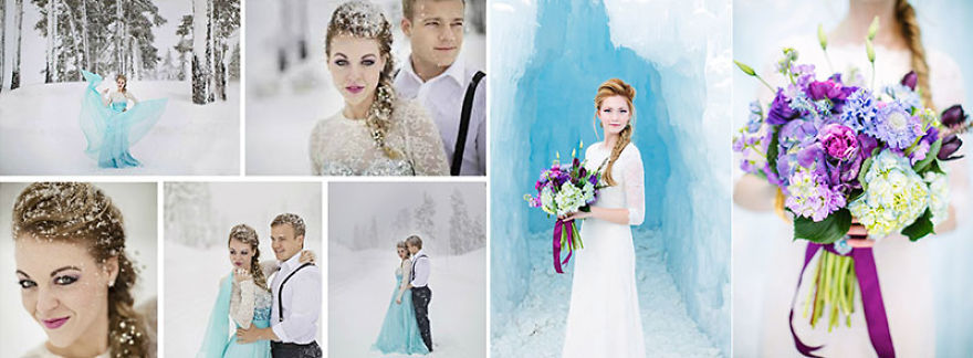 Frozen Themed Wedding