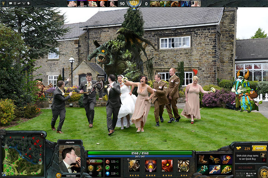 Dota 2 Gamers Wedding