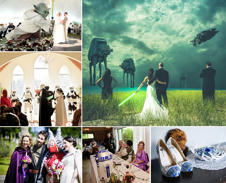 Star Wars Inspired Wedding