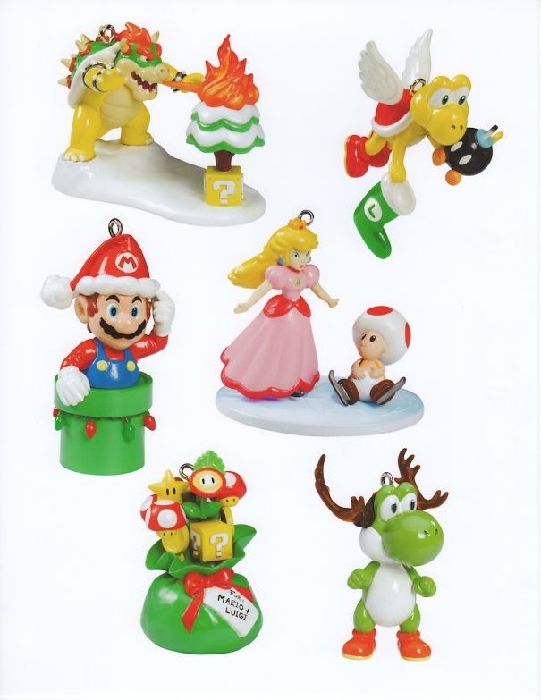 Mario Ornaments