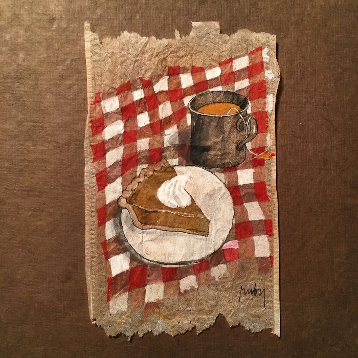 363 Days Of Tea: I Draw On Used Tea Bags To Spark A Different Kind Of Inspiration