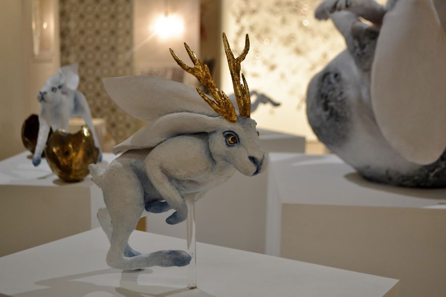6 Bronze And Ceramic Hares Explore Different Cultures