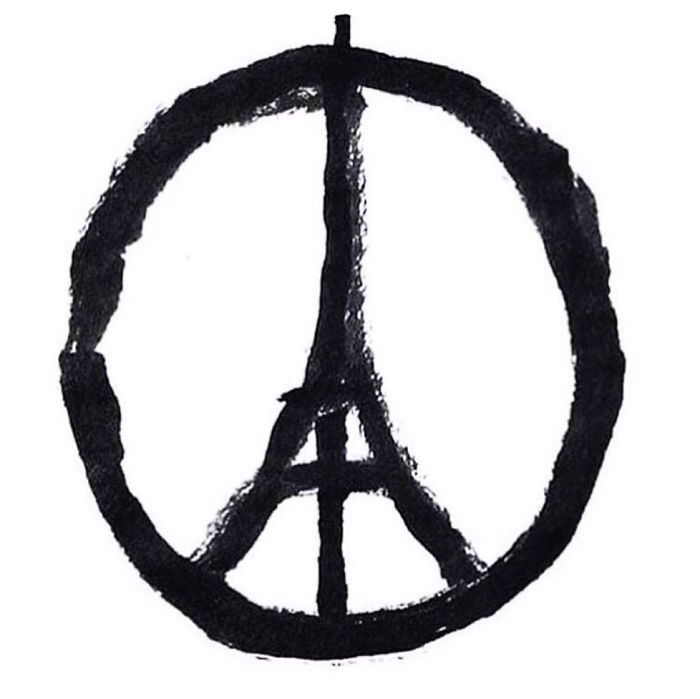 Peace For Paris, By Jean Jullien
