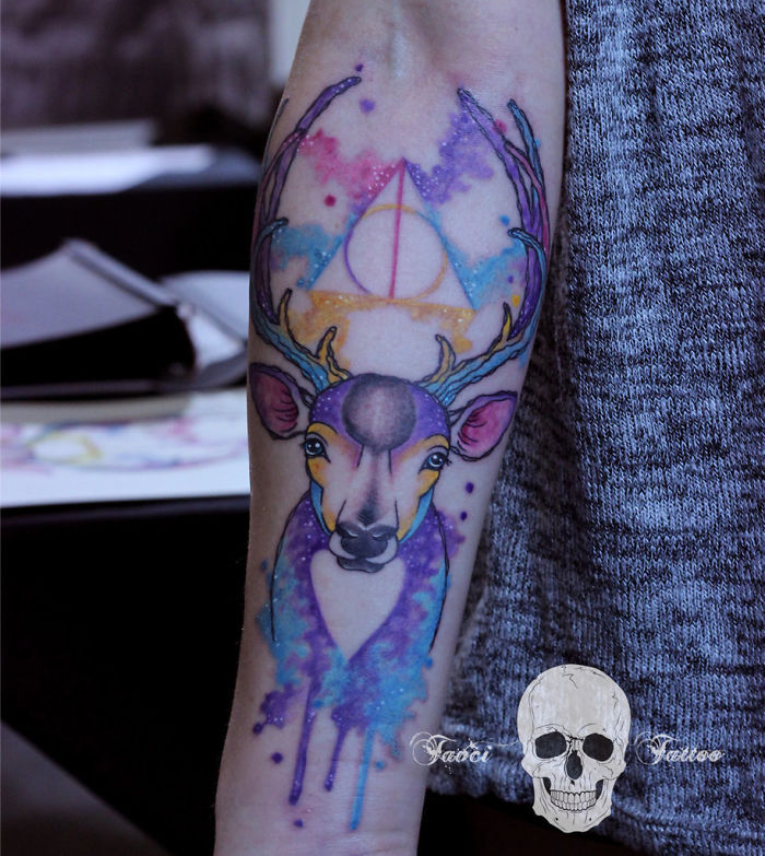 Colourful Stag