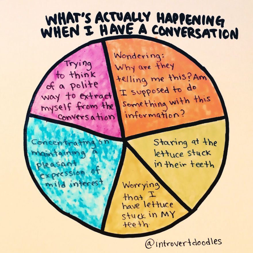 Conversation Pie Chart