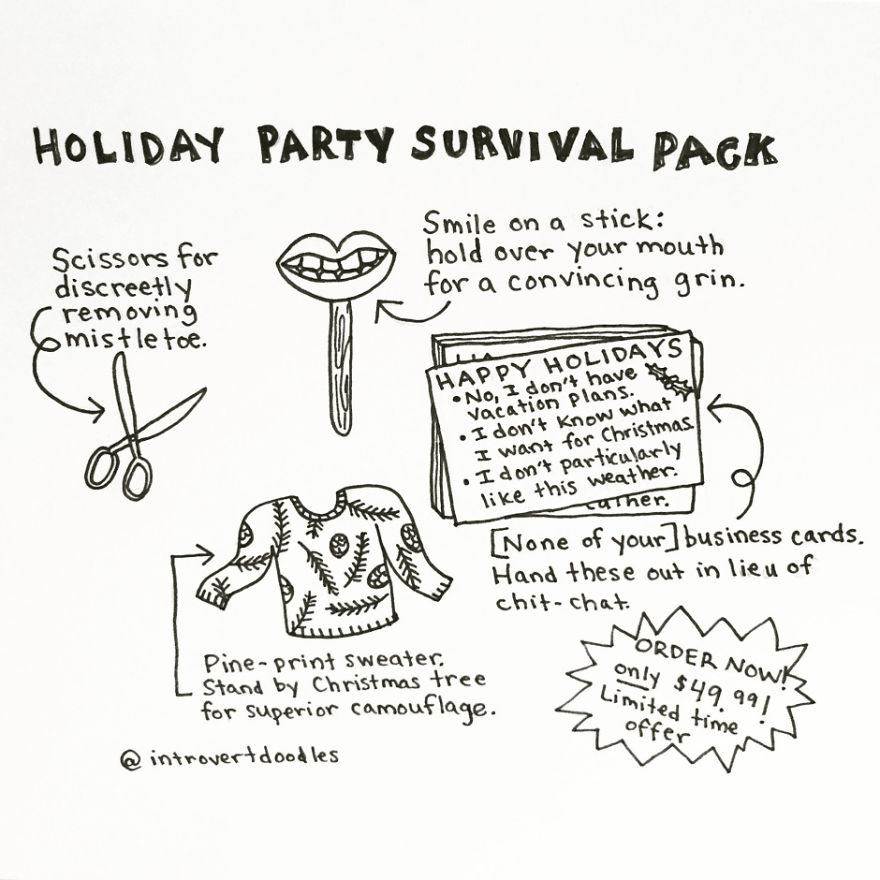 Holiday Party Survival Pack
