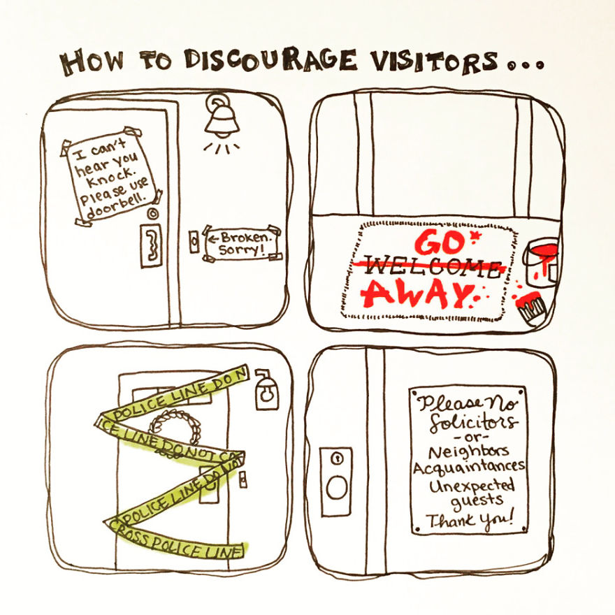 How To Discourage Visitors