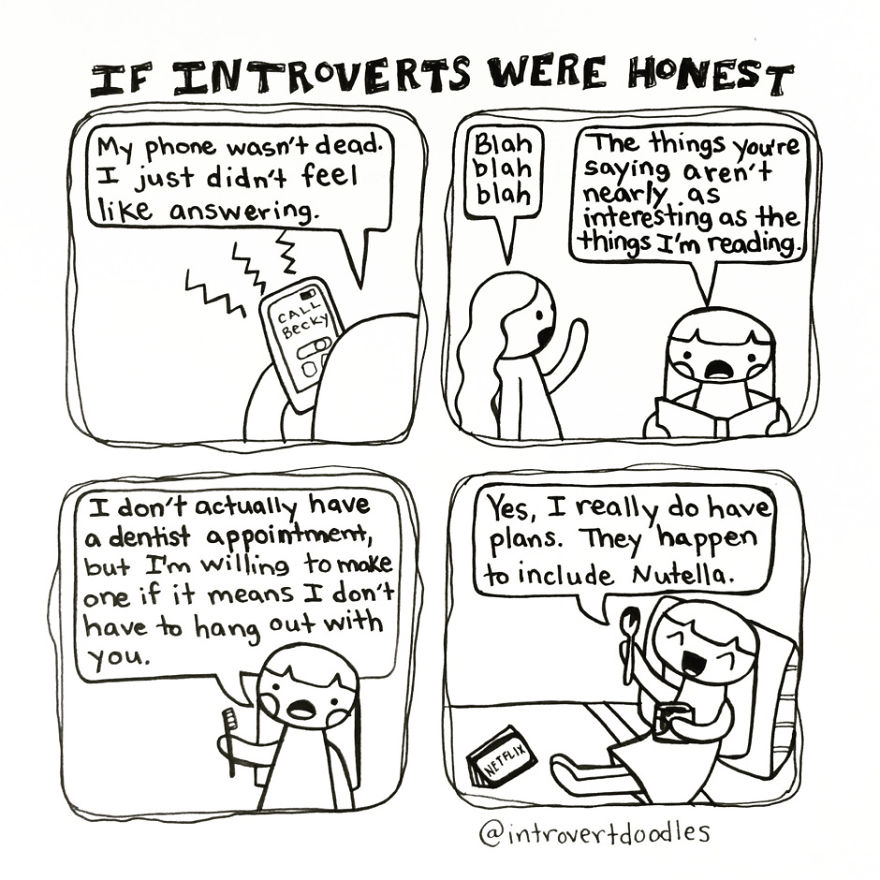 If Introverts Were Honest