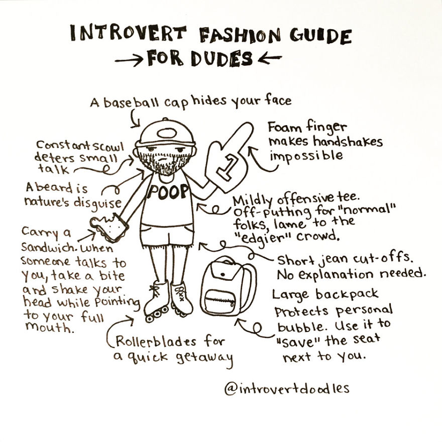Introvert Fashion For Dudes