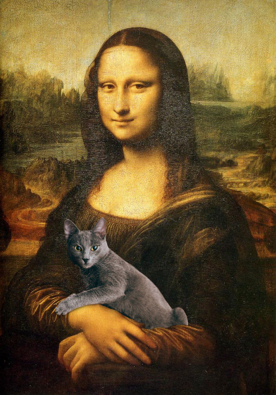 Photoshopping Your Cat Into Classic Artwork Will Never Get Old