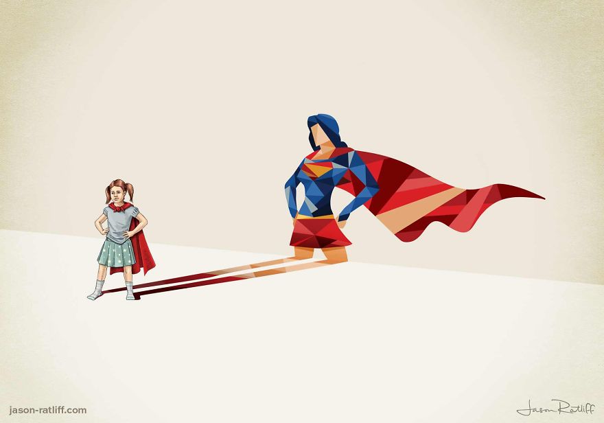 Super Shadows: I Explore The Power Of A Child's Imagination