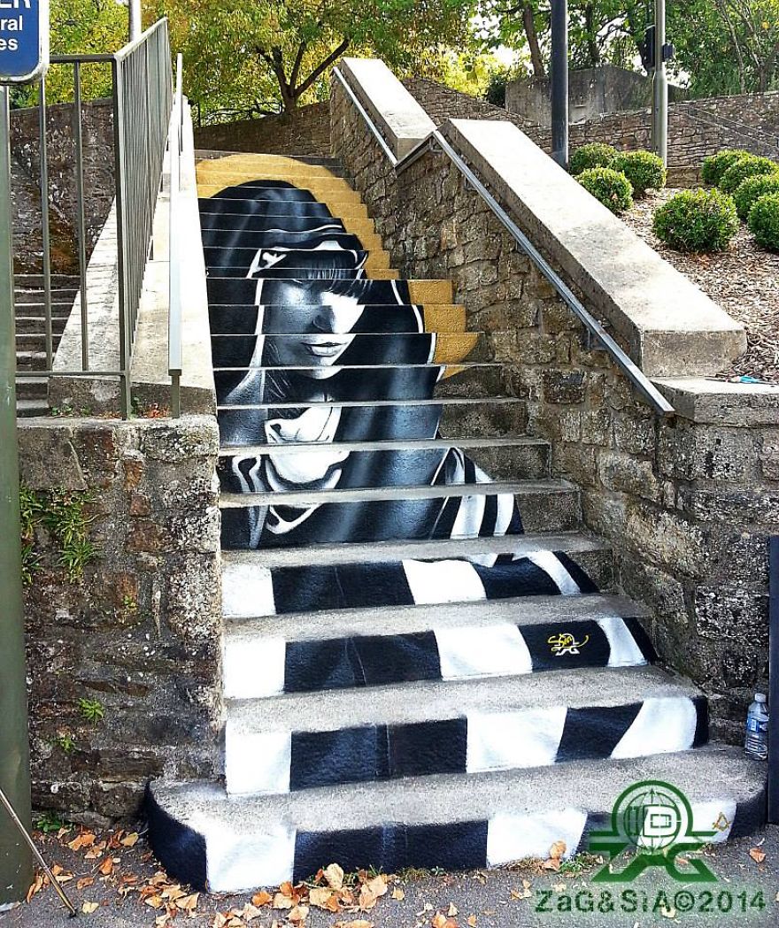We Turn Boring Stairs Into Works Of Art