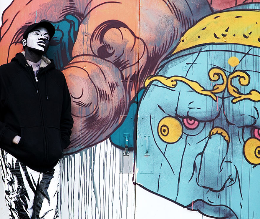Adventures In Body Painting: Urban Exploration Murals & Graffiti Art In Richmond, VA