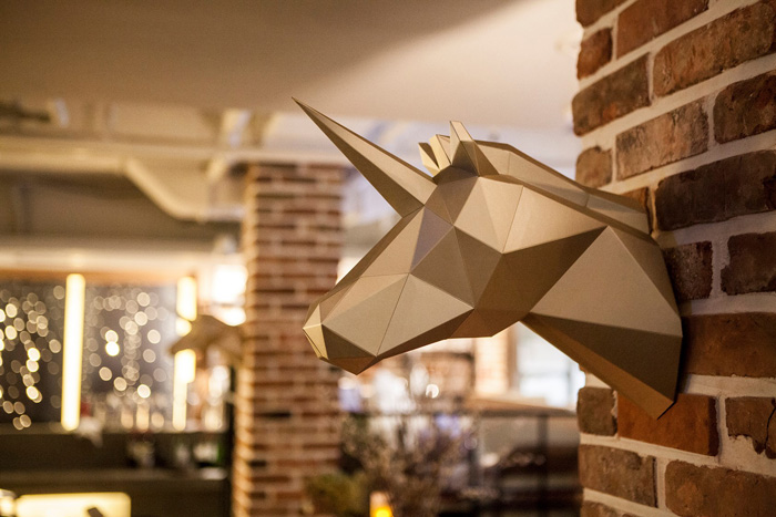 Geometric Paper Home Decorations You Can Fold Yourself Without Killing Animals