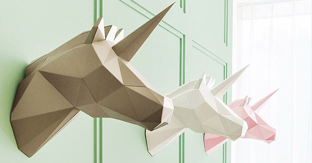 Geometric Paper Home Decorations You Can Fold Yourself Without Killing  Animals | Bored Panda