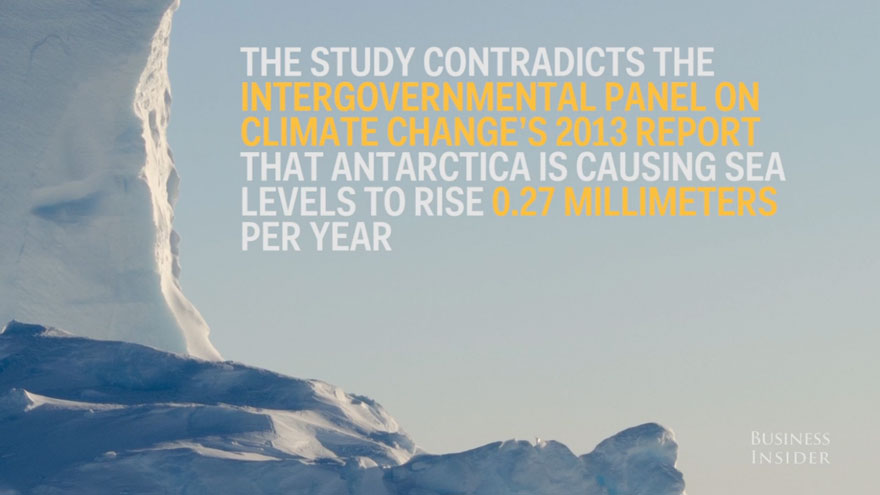 NASA Study Shows That Antarctica Is Actually Gaining More Ice Than It's Losing