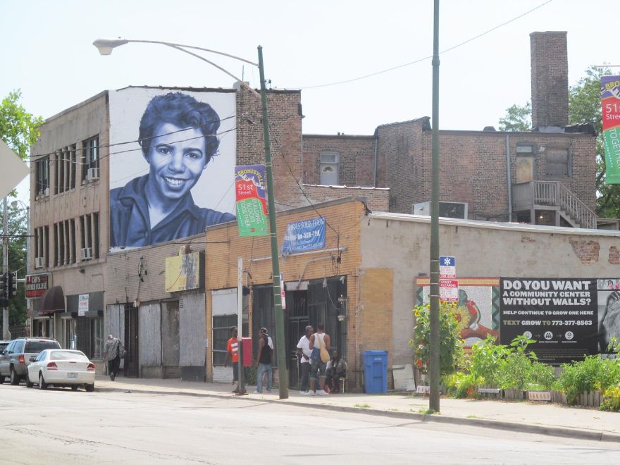 Artist/master Of Urban Planning Planting Identity Affirming Murals On Chicago's South Side