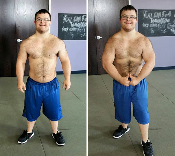 Man With Down Syndrome Fulfills His Dream By Becoming A Body Builder
