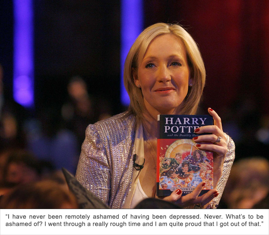 J. K. Rowling, Depression