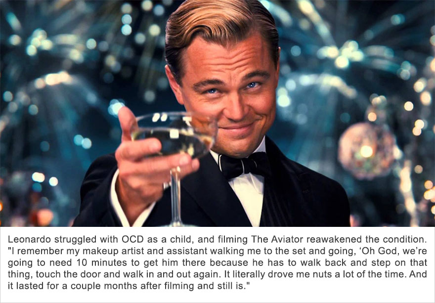 Leonardo DiCaprio, Obsessive Compulsive Disorder (OCD)