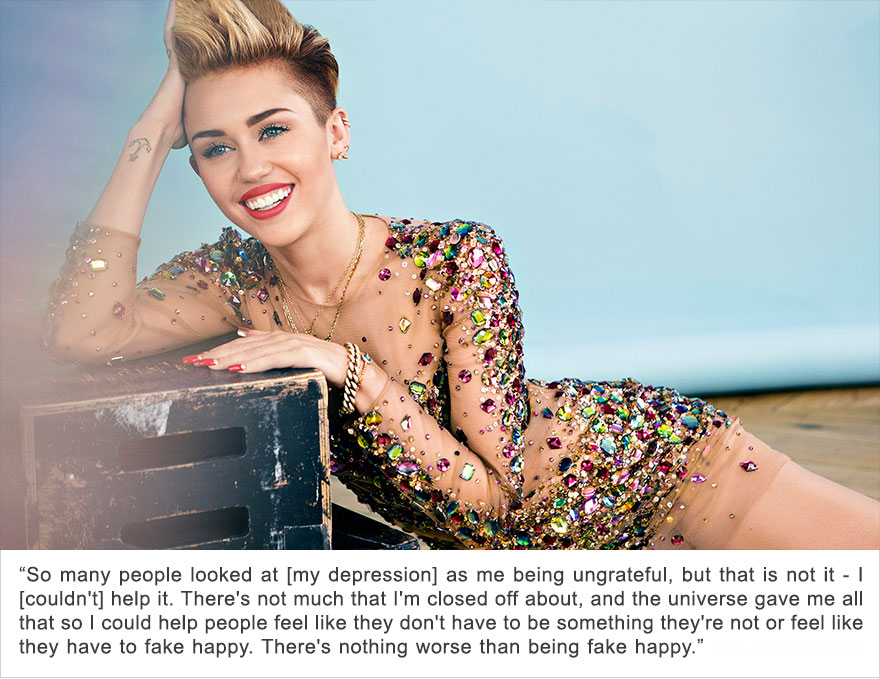 Miley Cyrus, Depression