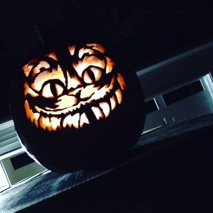 Cheshire Cat Pumpkin