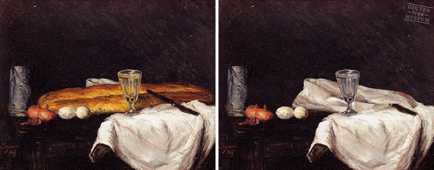 Gluten-Free Art Museum Lets You Enjoy Famous Artworks Without Gluten