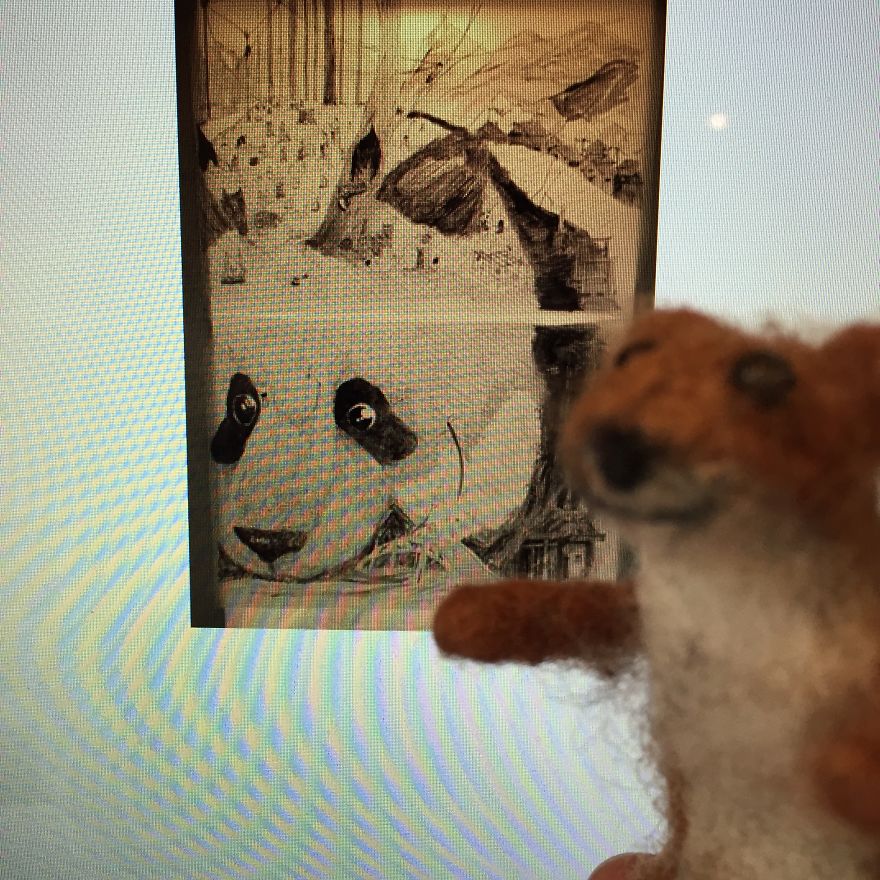 Copyright And Plagiarism As Explained By A Spectacled Bear And A Baby Weasel.