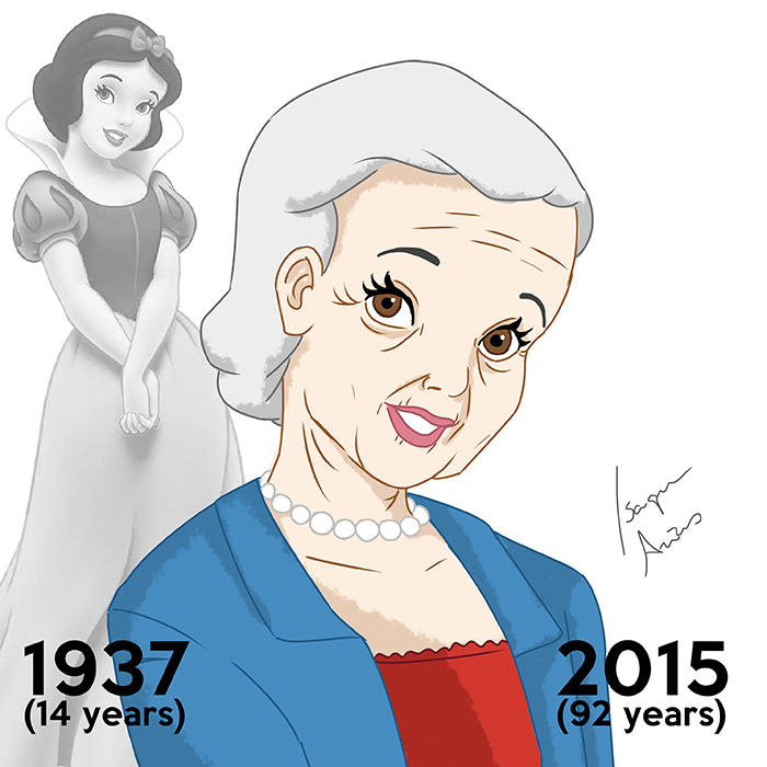 I Made Disney Princesses Look The Age They’d Be Today