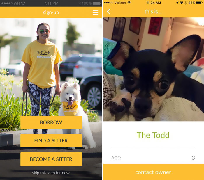 New App Lets You Borrow A Dog To Walk And Play With