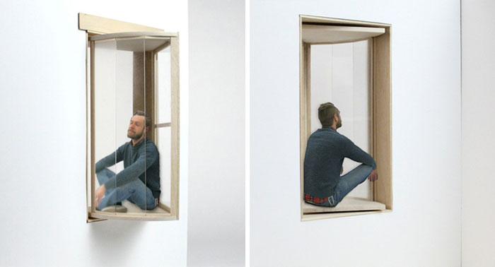 "More Sky" Window Turns Into Balcony To Give Small Apartments Outdoor Experience