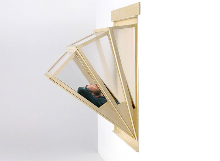 "More Sky" Window Turns Into Balcony To Give Small Apartments Outdoor Experience