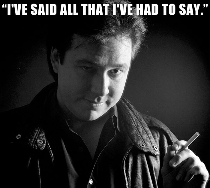 Bill Hicks Didn't Die Until 11 Days Later, But He Quit Speaking After Saying This