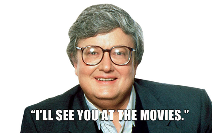 Roger Ebert's last words spoken - "I'LL SEE YOU AT THE MOVIES."