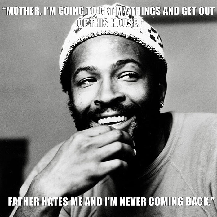 Marvin Gaye Said This Moments Before Being Fatally Shot By His Father, Marvin Gaye, Sr