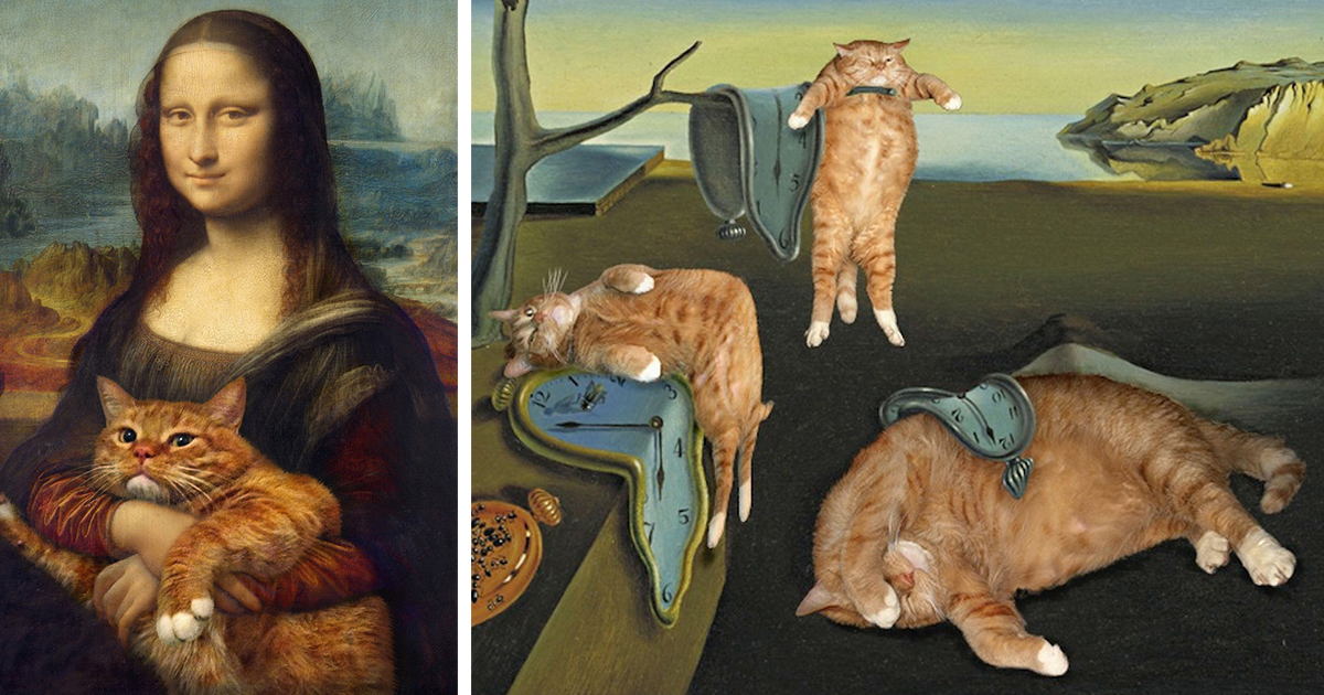 famous paintings with zarathustra fat cat art svetlana petrova fb