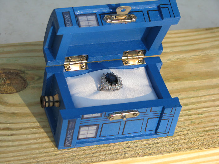 Tardis Ring Box