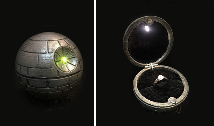 Death Star Ring Box