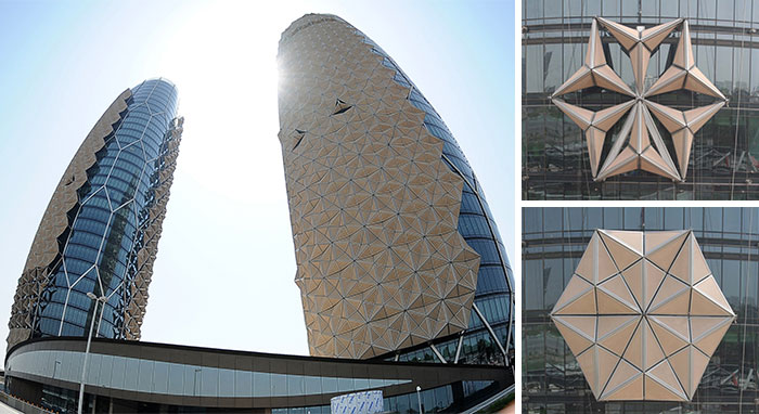 These Towers Have Shape-Shifting Sunshades That React To Sunlight