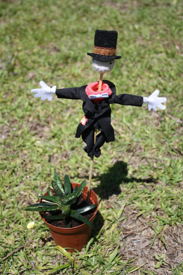 Turnip Head Scarecrow House Plant Decoration From Howls Moving Castle