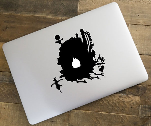 Howl's Moving Castle Macbook Laptop Decal
