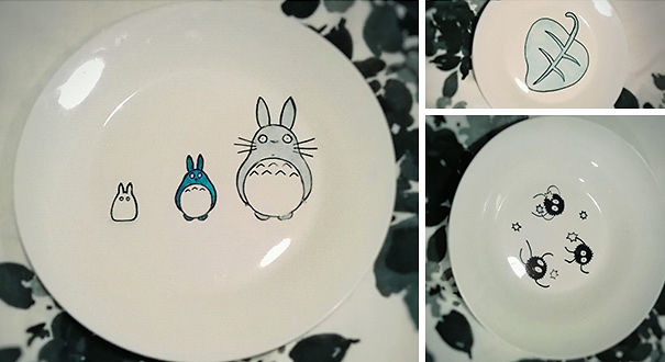 Totoro Dinner Set