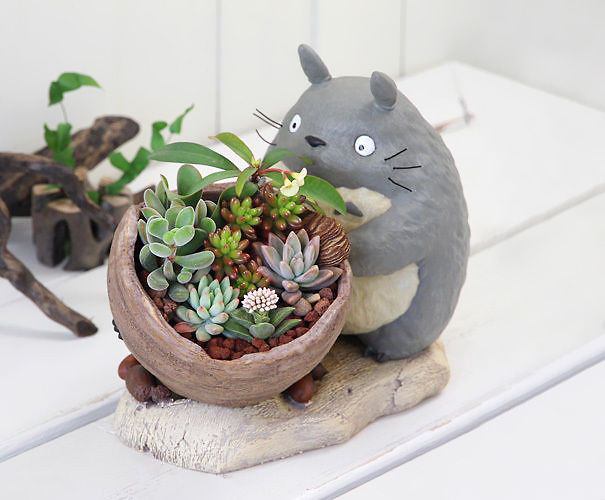 Totoro Planter
