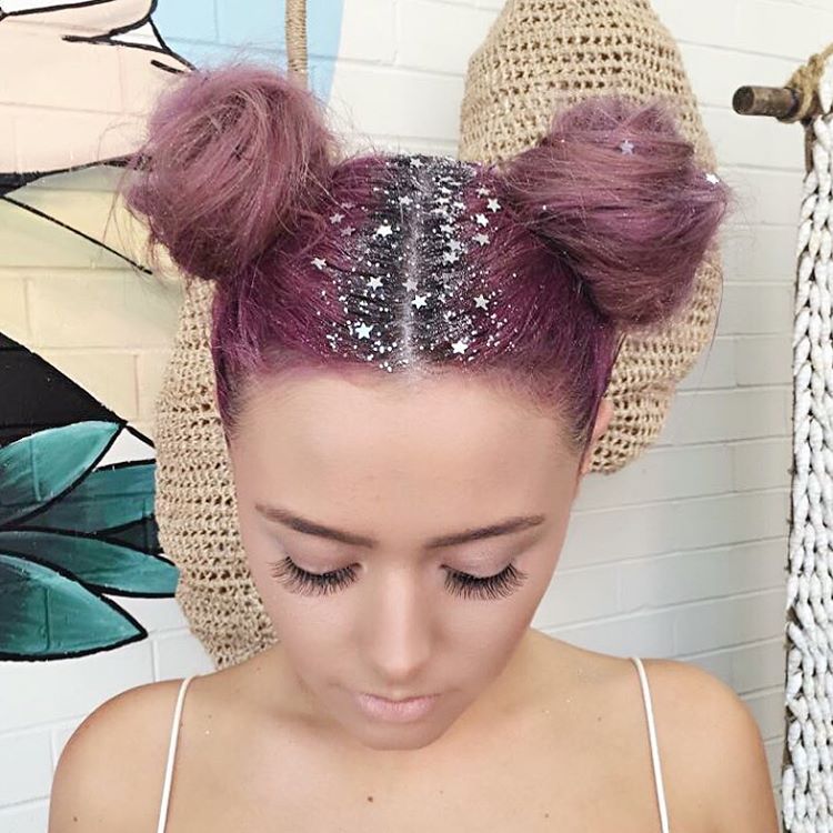 Glitter Roots Are Apparently A Thing Now Taking The Internet By Storm Bored Panda