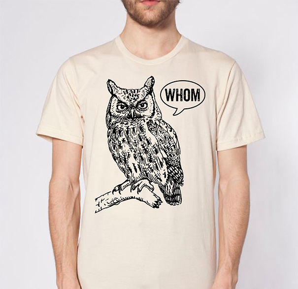 Grammar Owl T-shirt