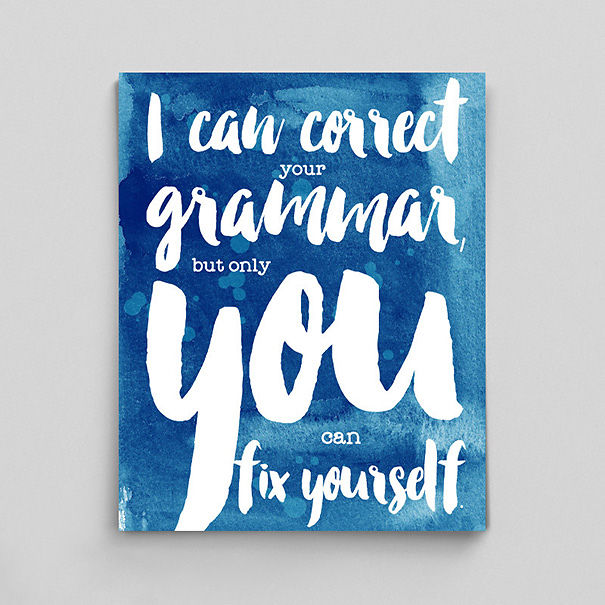 Grammar Poster