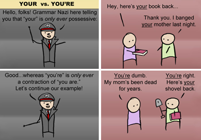 A Lesson From The Grammar Nazi