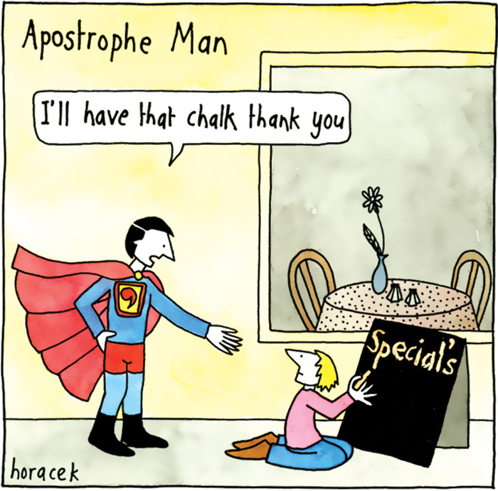 Apostrophe Man