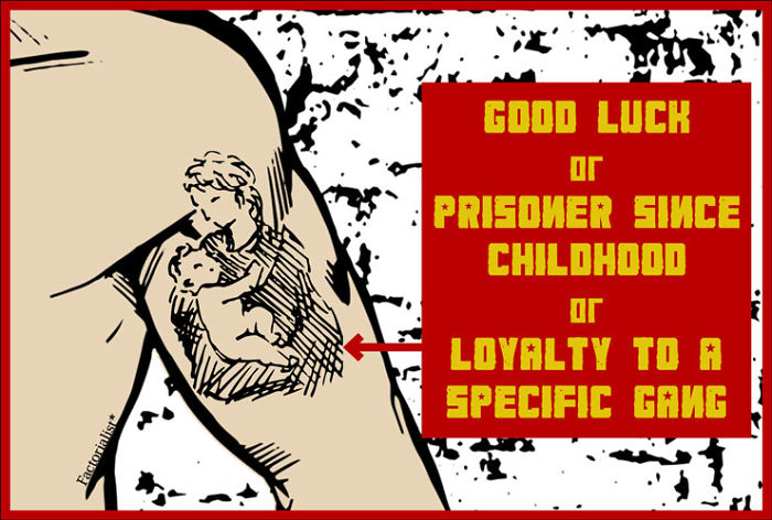 Here Are The Tattoos You Should Get If You're A Russian Criminal In The Soviet Era