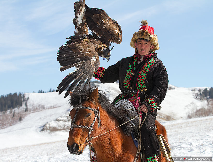 Hunting With Golden Eagles In Mongolia